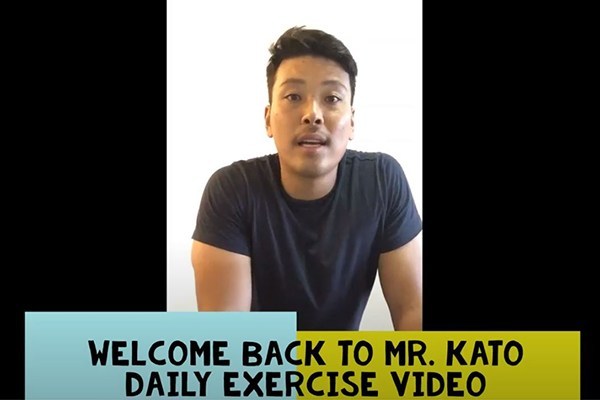 Mr-Kato-staying-active-under-Iso Mr Kato from staying active video