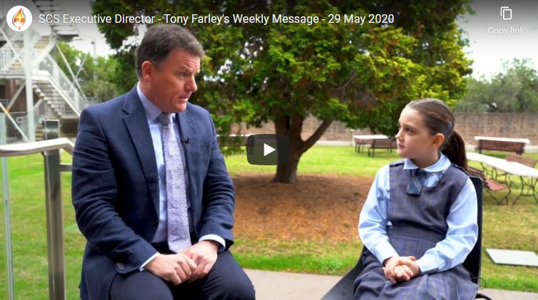 Exec Director weekly message 29 May 2020 Exec Director weekly message 29 May 2020