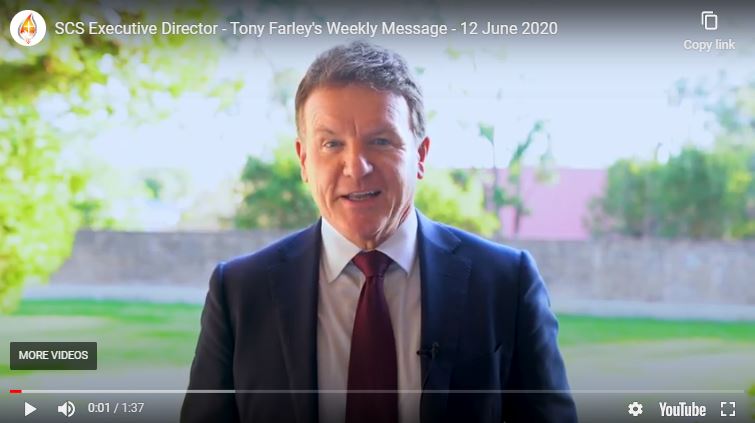 Exec Director weekly message 12June2020 Exec Director weekly message 12June2020