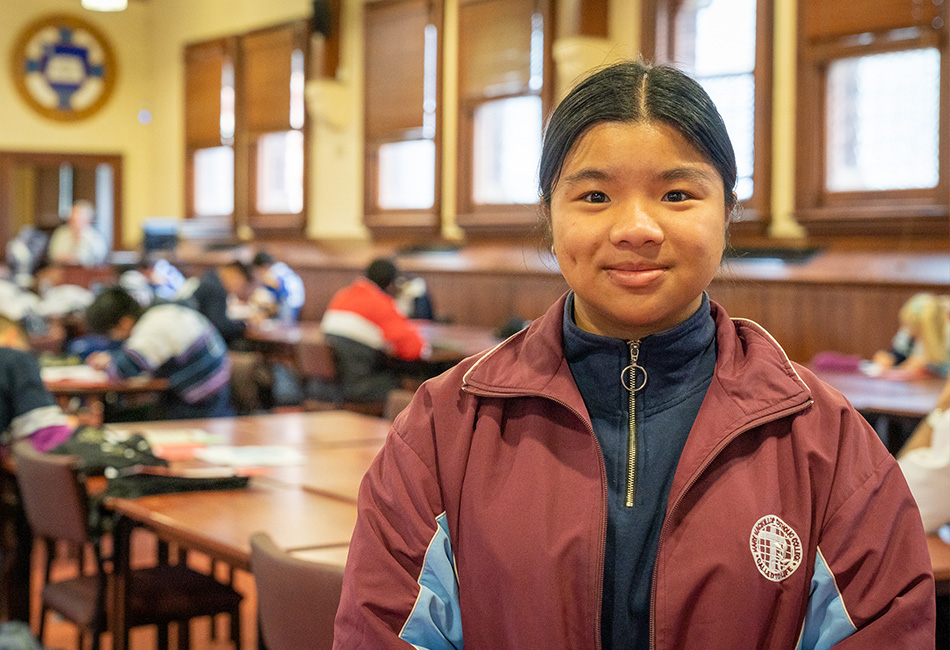 Mary Mackillop Catholic College Wakeley student, Tracie Duong