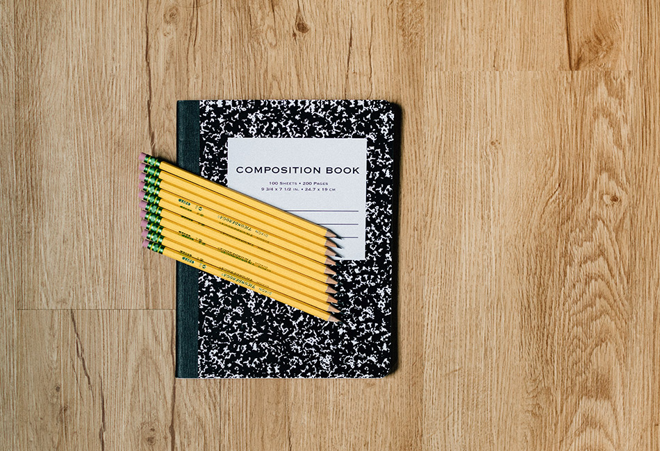 firstinarabic Books and Pencils Photo by Kelly Sikkema on Unsplash