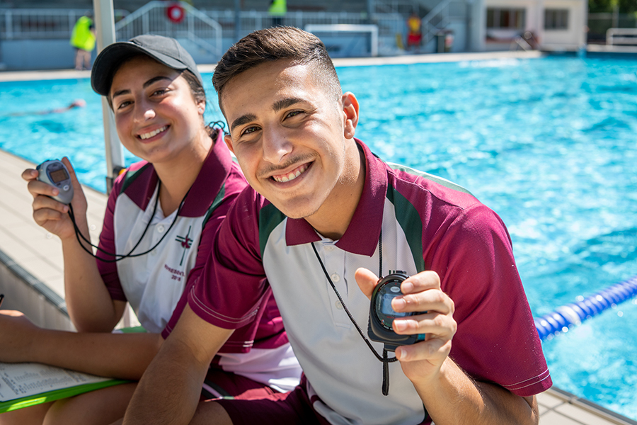 2021 Archdiocesan Swimming Carnival, Holy Spirit Lakemba Timekeepers