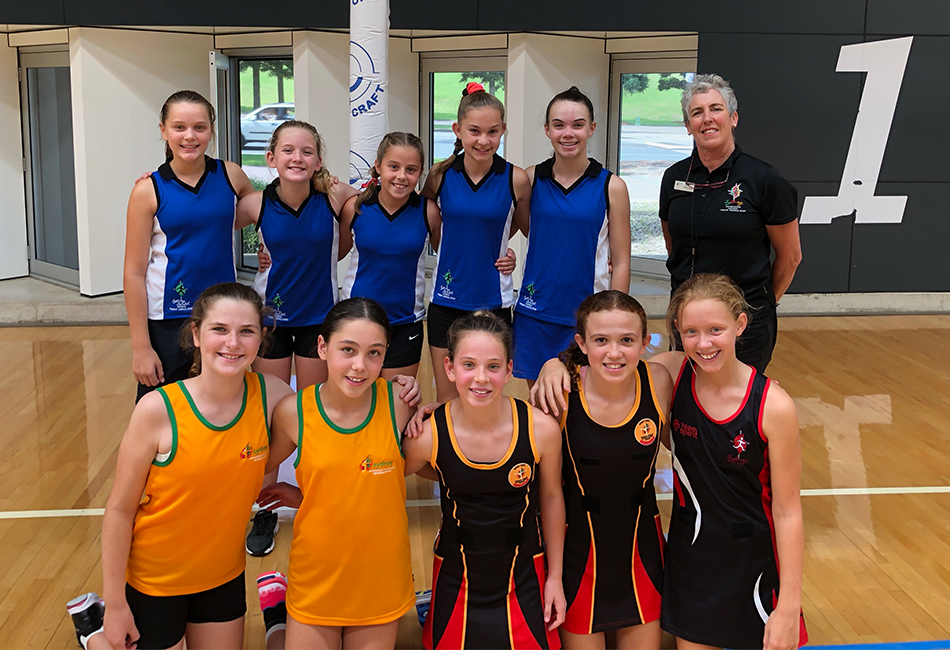 Nettymain Selected team for MacKillop netball team 2021