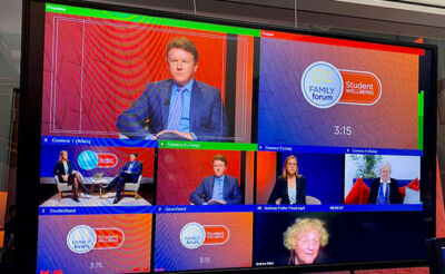 A screenshot of Sydney Catholic Schools' wellbeing focused Family Forum