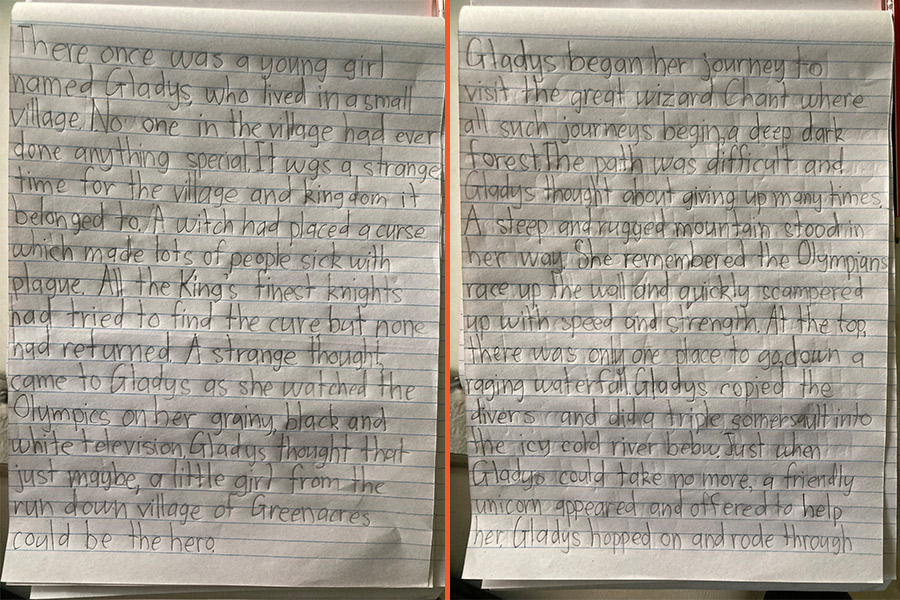 Creative writing story