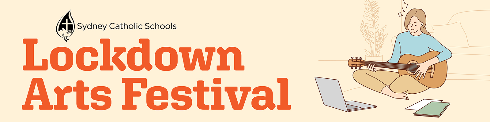 SPG SCS Lockdown Arts Festival Facebook Infographic Google form header 745531524 Sydney Catholic Schools Lockdown Arts Festival