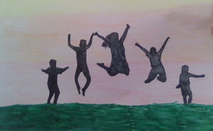 Charlotte Gauci’s 2021 Sydney Catholic Schools’ National Child Protection Week art and drawing competition entry