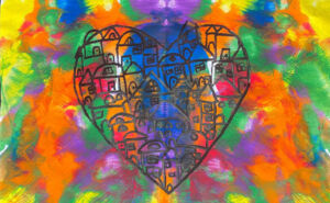 Sophia De Paoli's 2021 Sydney Catholic Schools' National Child Protection art and drawing competition entry