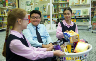 St Vincent's Catholic Primary School Ashfield students