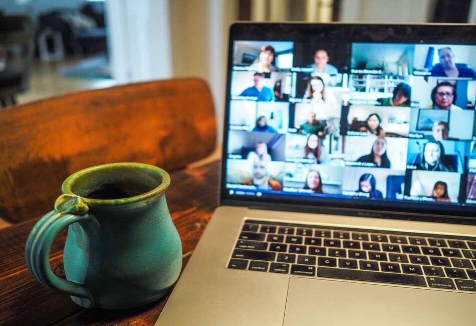 Remote meeting during COVID