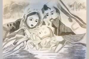 Faith M. Christmas Art Story Highly Commended Year 6