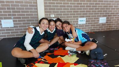 St Michael's Catholic Primary School Meadowbank 2021 Pope Francis Award program participants