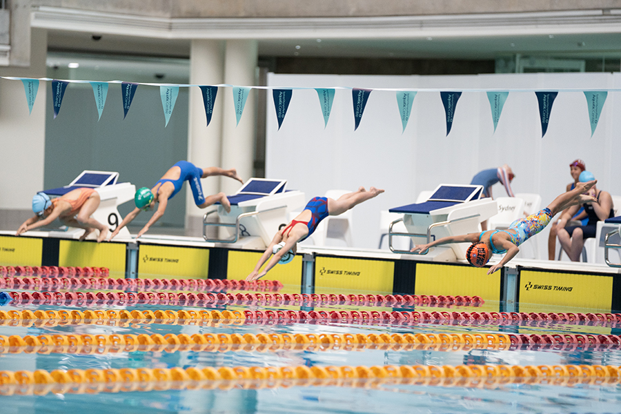 Sydney Catholic Schools Swimming Championships at Sydney Olympic Park Aquatic Centre in Homebush
