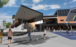 An artist's impression of the new Sacred Heart Catholic Primary School Matraville.