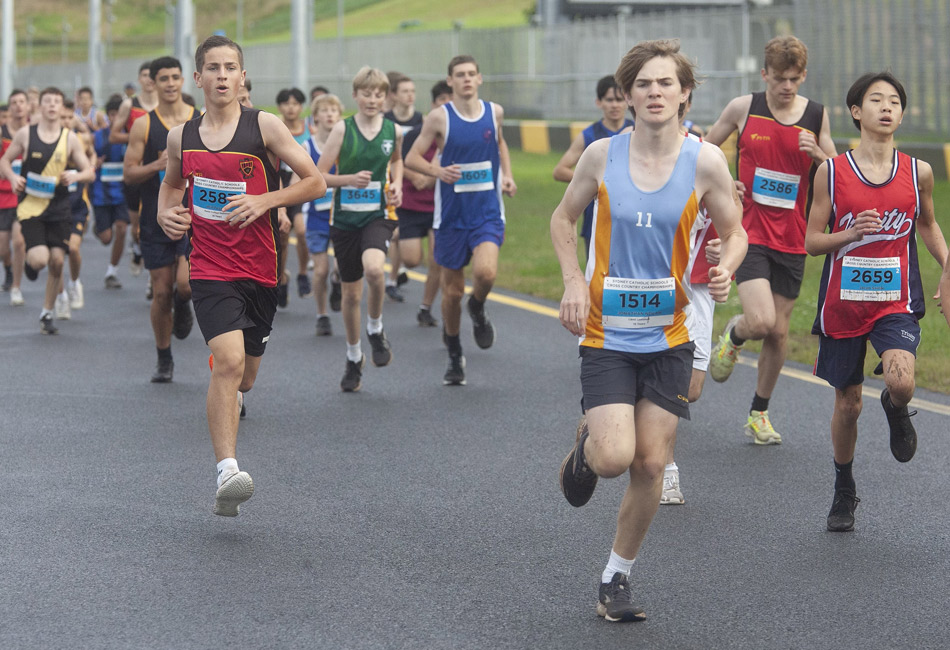 Secondary Cross Country Championships 2022 Runners