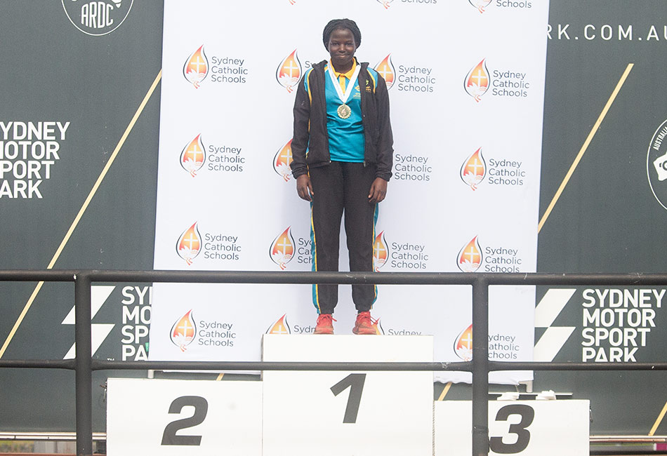 Secondary Cross Country Championships 2022 Podium finishers