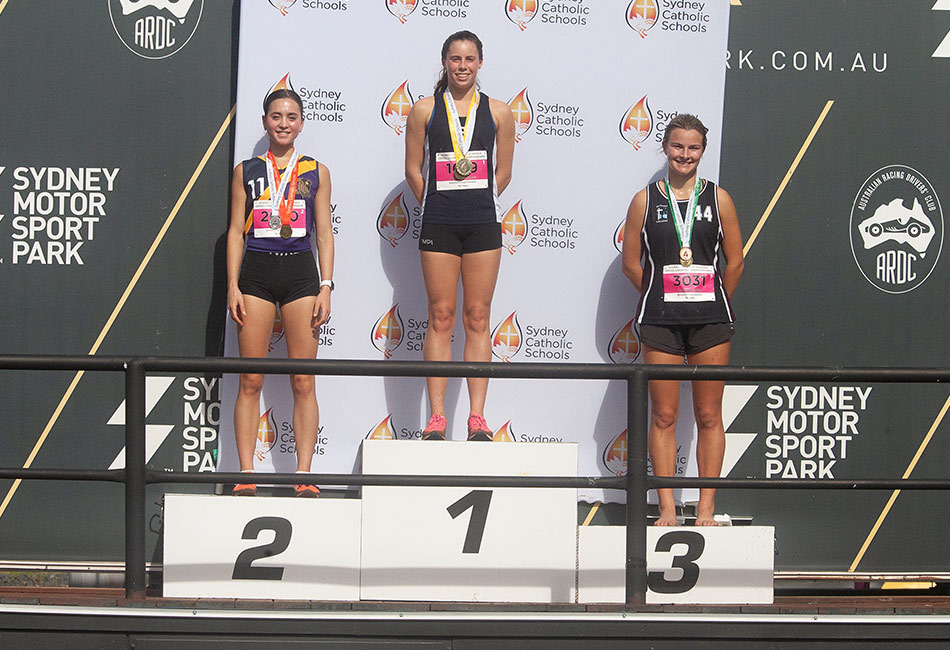 Secondary Cross Country Championships 2022 Podium finishers