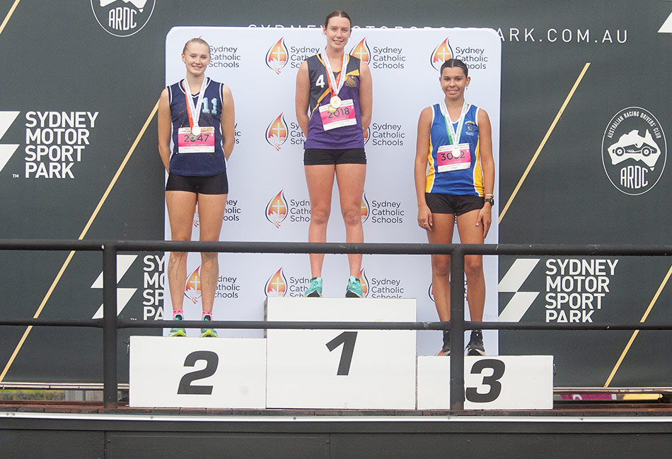 Secondary Cross Country Championships 2022 Podium finishers