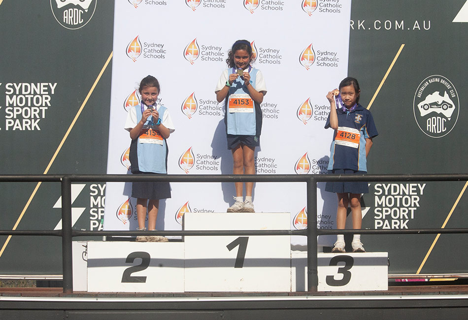 Primary Cross Country Championships 2022 Podium