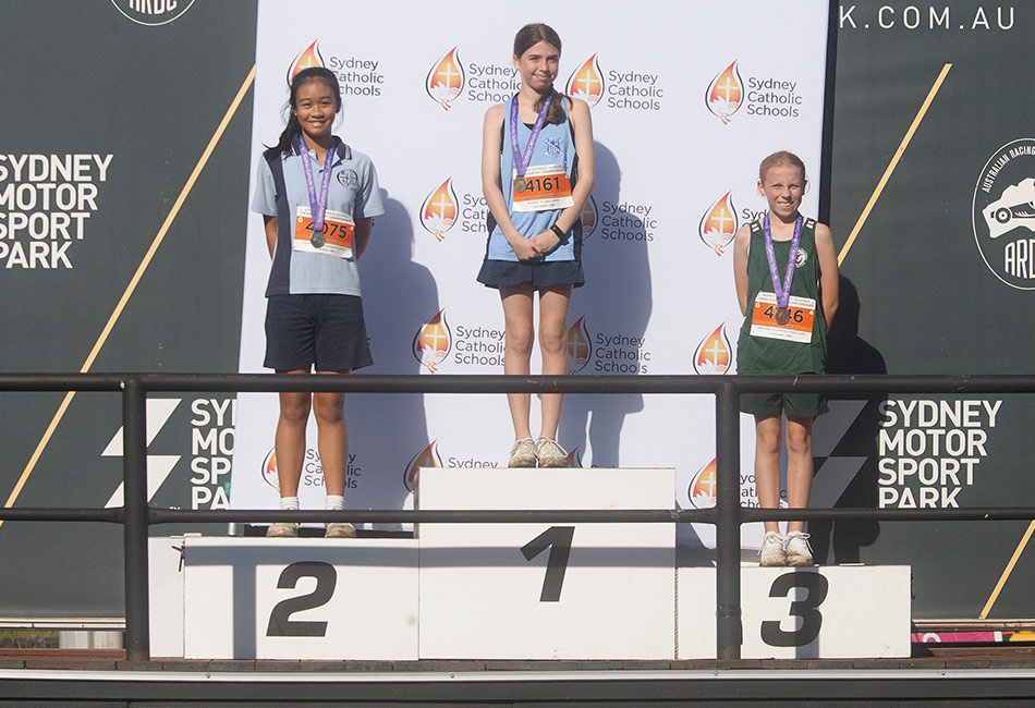 Primary Cross Country Championships 2022 Podium