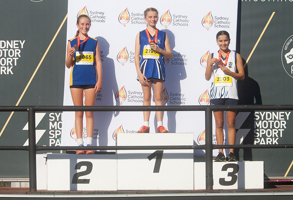 Primary Cross Country Championships 2022 Podium