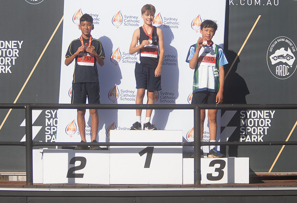 Primary Cross Country Championships 2022 Podium