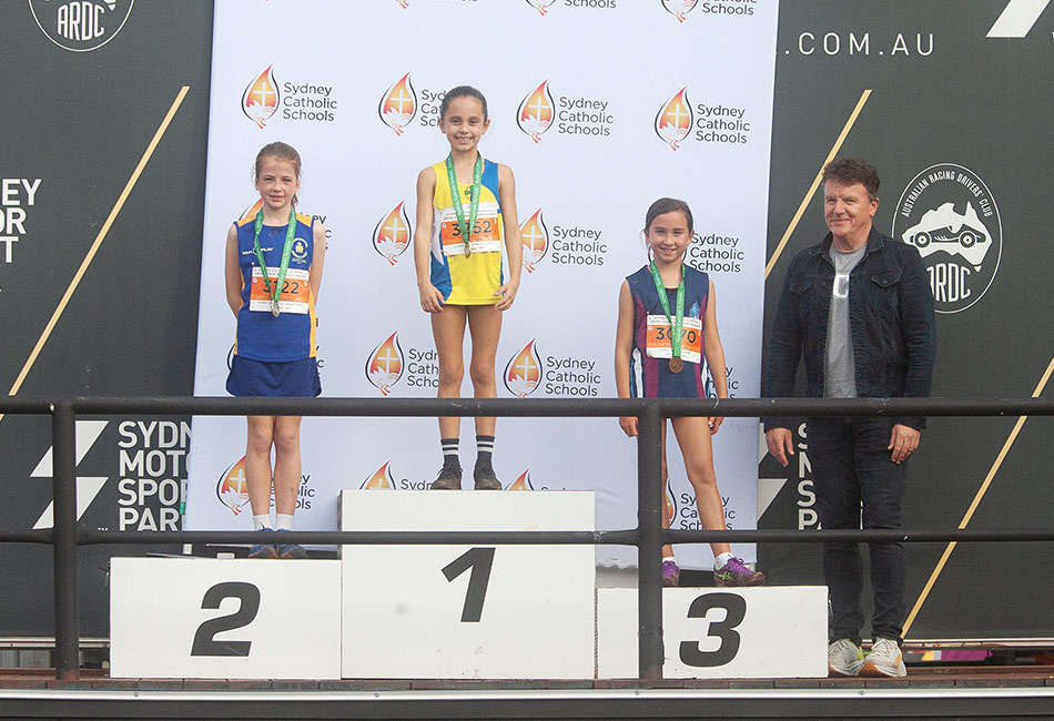 Primary Cross Country Championships 2022 Podium