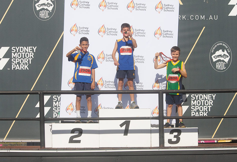 Primary Cross Country Championships 2022 Podium