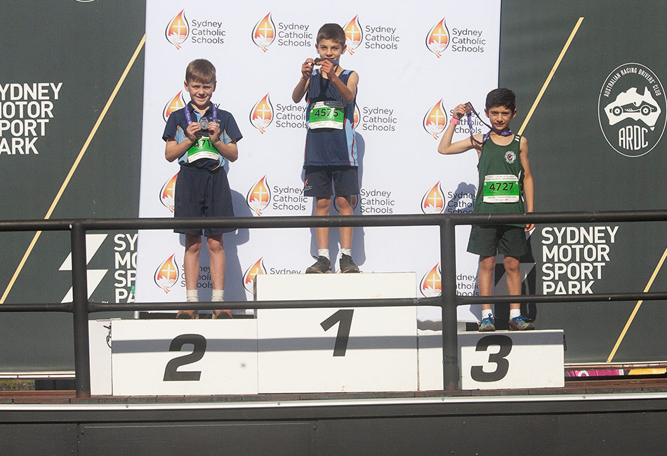 Primary Cross Country Championships 2022 Podium