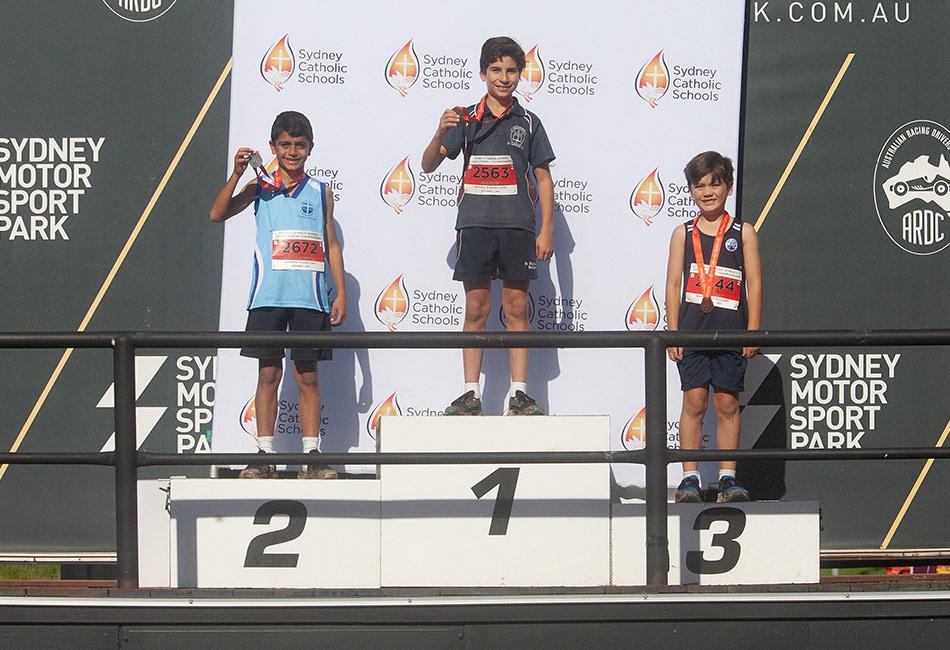 Primary Cross Country Championships 2022 Podium