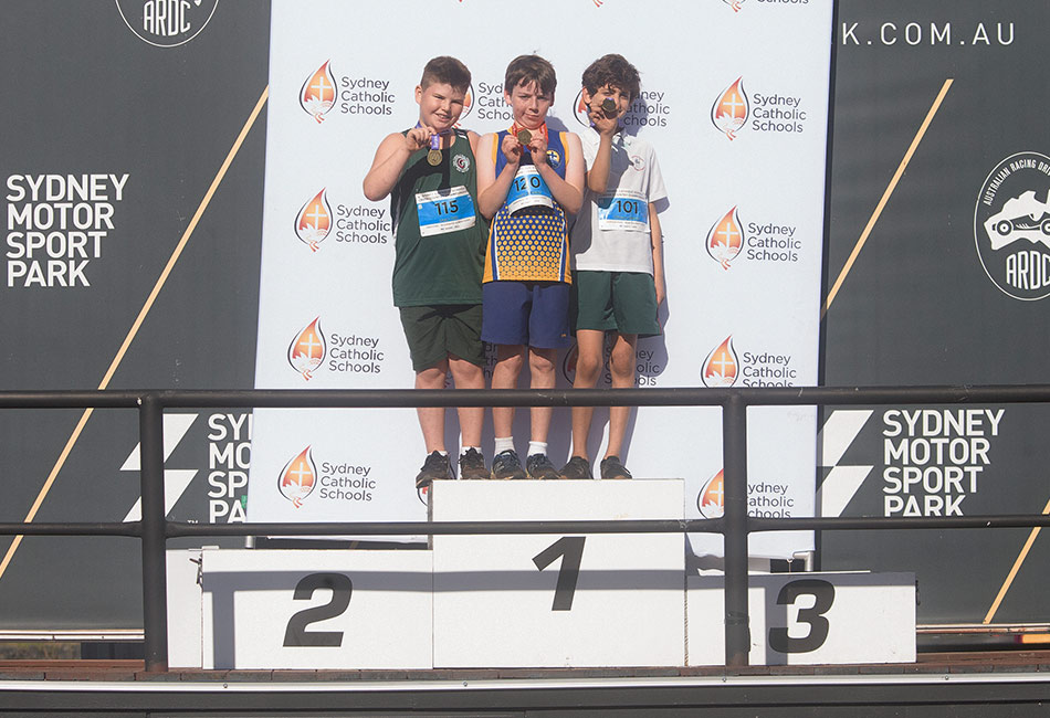 Primary Cross Country Championships 2022 Podium