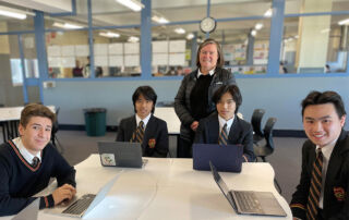Marist College Eastwood Year 9 IST students