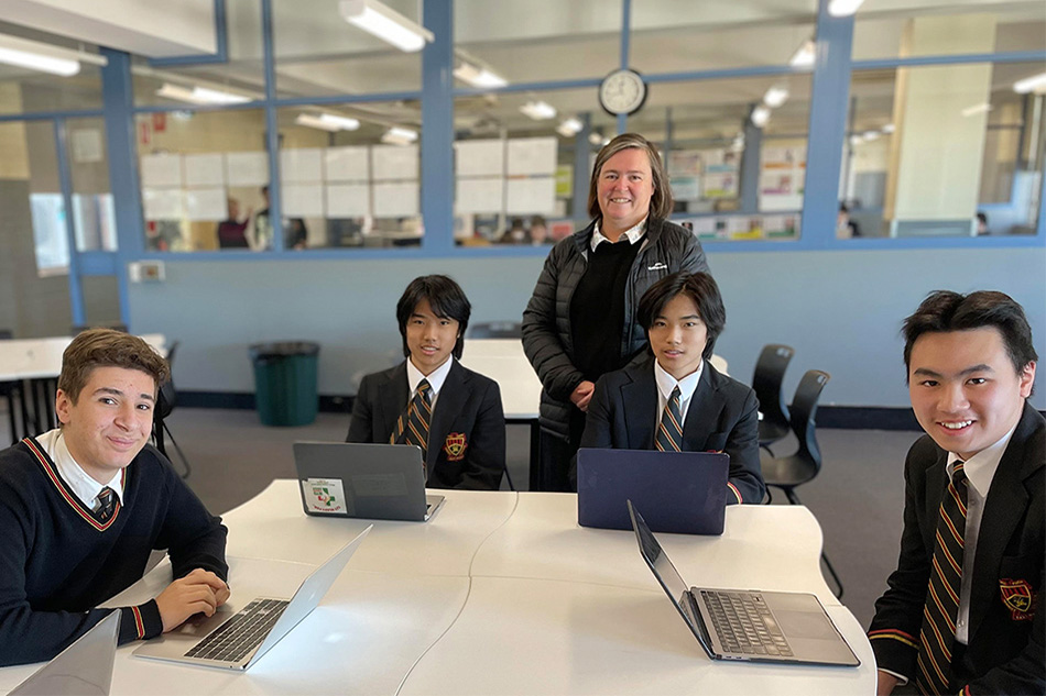 Marist-College-Eastwood-Year-9-IST-students-completed-Grok-Academys-Cyber-Live-challenge2 Marist College Eastwood Year 9 IST students
