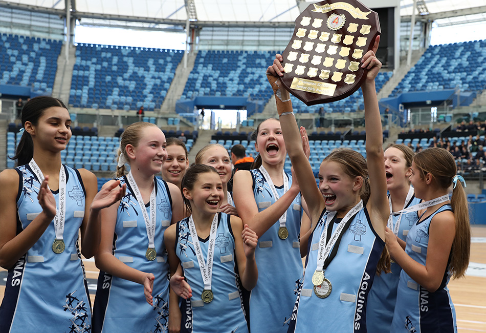 Sydney Catholic Schools Winter Championships Netball Aquinas Menai