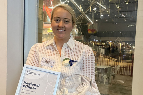 Training Services NSW VET awards regional winner and Sydney Catholic Schools teacher Courtney McNally