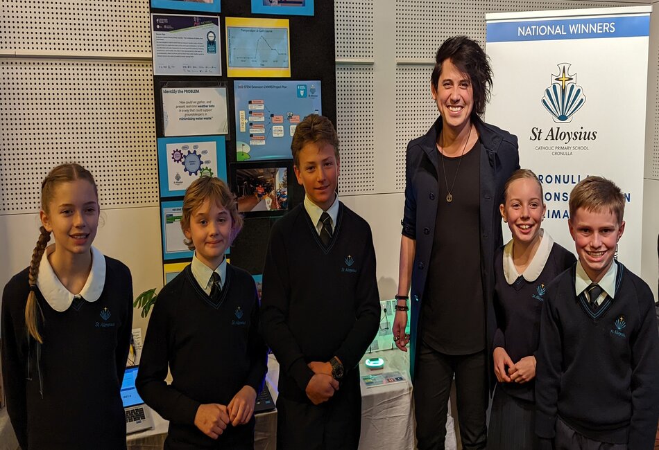 St Aloysius Cronulla STEM MAD Nationals Award winners 2022
