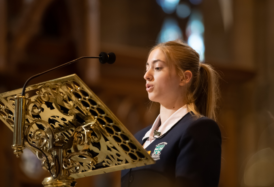 Students from Archbishop Leadership Forum 2022