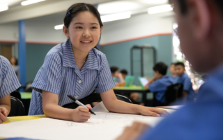 Students from Our Lady of Mt Carmel Catholic Primary School Mt Pritchard