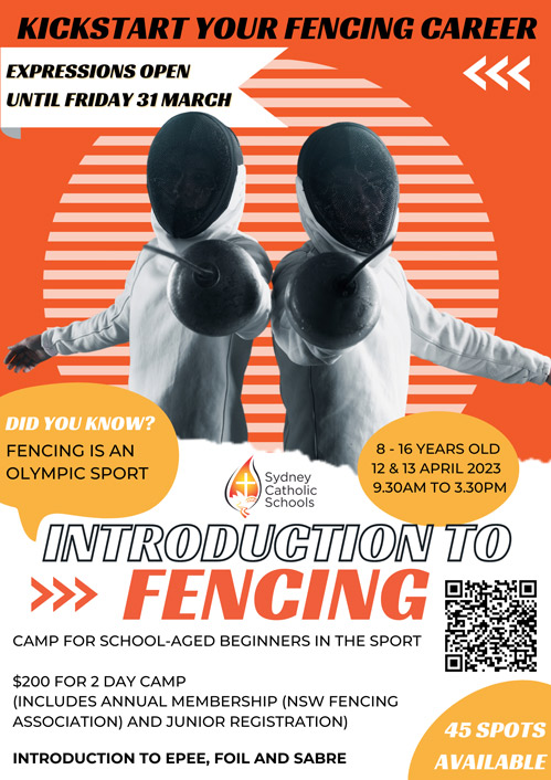 Fencing-Updated-Flyer-SCS-2023 SCS Fencing Holiday Camp 2023
