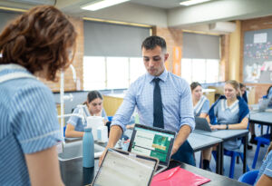Ryan Leonard teaches Science at Marist Sisters' College Woolwich