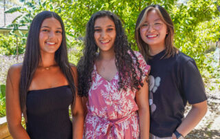 St Ursula's College Kingsgrove students at their HSC results celebration.