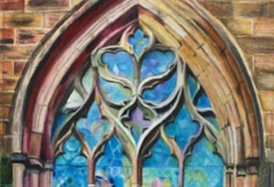 A section of Alyssa Cavallo's HSC Visual Arts major work
