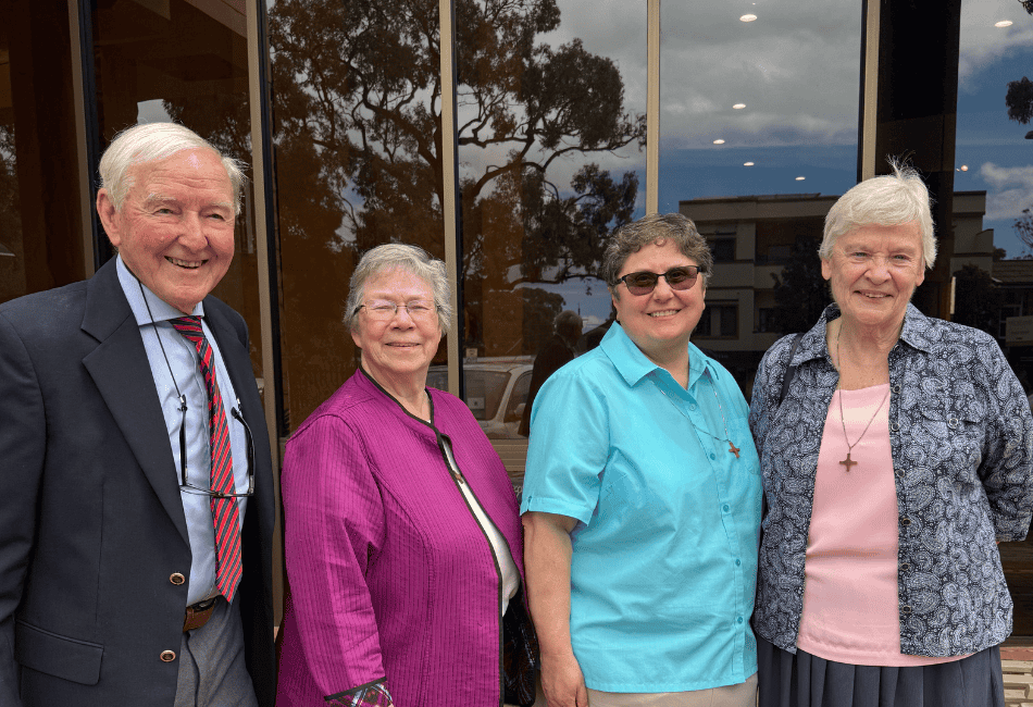 Members of The Sisters of St Joseph of Orange visiting Sydney Catholic Schools A photo showing members of The Sisters of St Joseph of Orange visiting Sydney Catholic Schools
