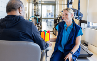 Matilda helping patients get back to doing daily activities