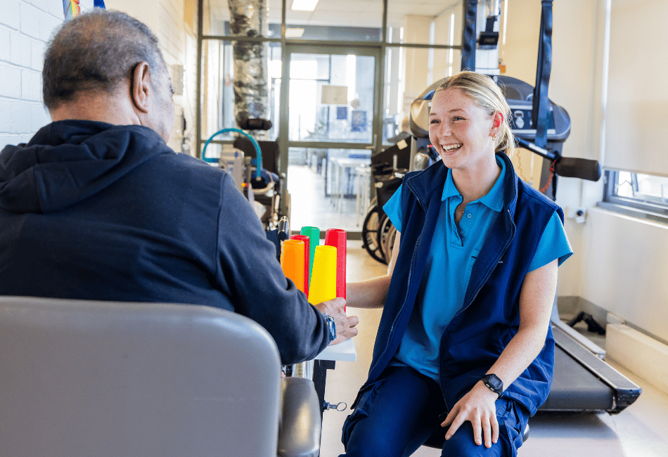 Matilda helping patients get back to doing daily activities Matilda helping patients get back to doing daily activities