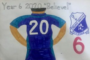 Our Lady of the Annunciation Pagewood Year 6 2020 believe poster