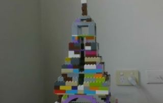 St Aloysius Holiday Lego Challenge Eiffel tower