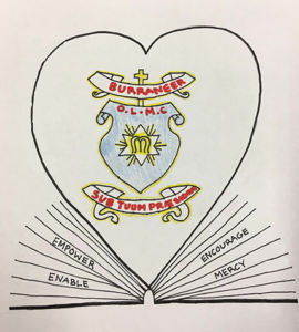 image of artwork heart shape OLMC Burraneer