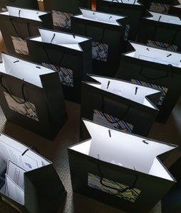 Bags of cards made as part of St Joachim's Catholic Primary School Lidcombe's 2020 Gratitude Project