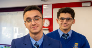Sydney Catholic Schools refugee students Yohan Al-Lalo and Noel Jamil